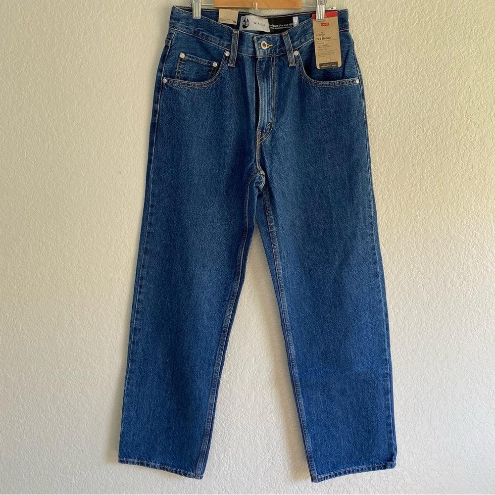 Levi’s Silvertab ‘94 Baggy Medium Dark Wash Denim Jeans